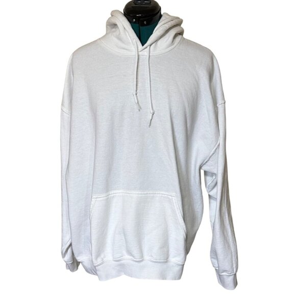 Women's GILDAN Heavy Blend Hoodie "District 122" Cotton Polyester Blend Size XL - Picture 1 of 16